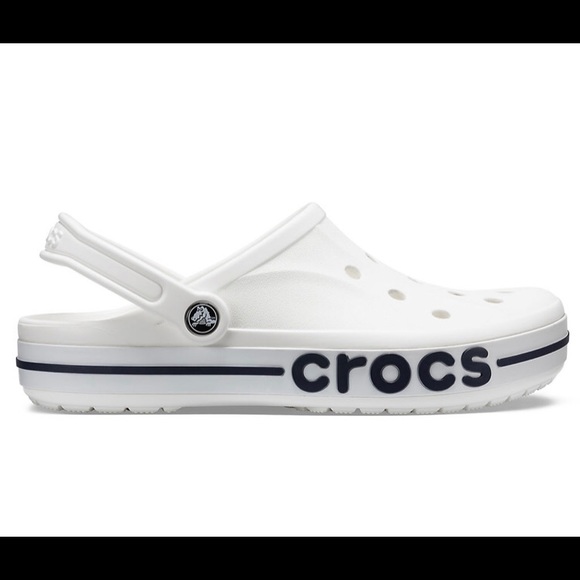 Nwt crocs white bayaband clogs shoes slippers - Picture 3 of 9